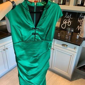 Green formal dress!